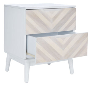 Midas 2-Drawer Nightstand