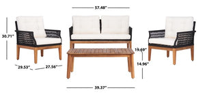 Wallace 4-Pc Outdoor Living Set