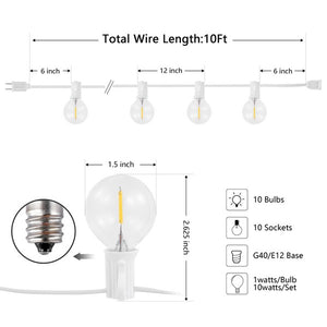 Monet Outdoor LED String Lights