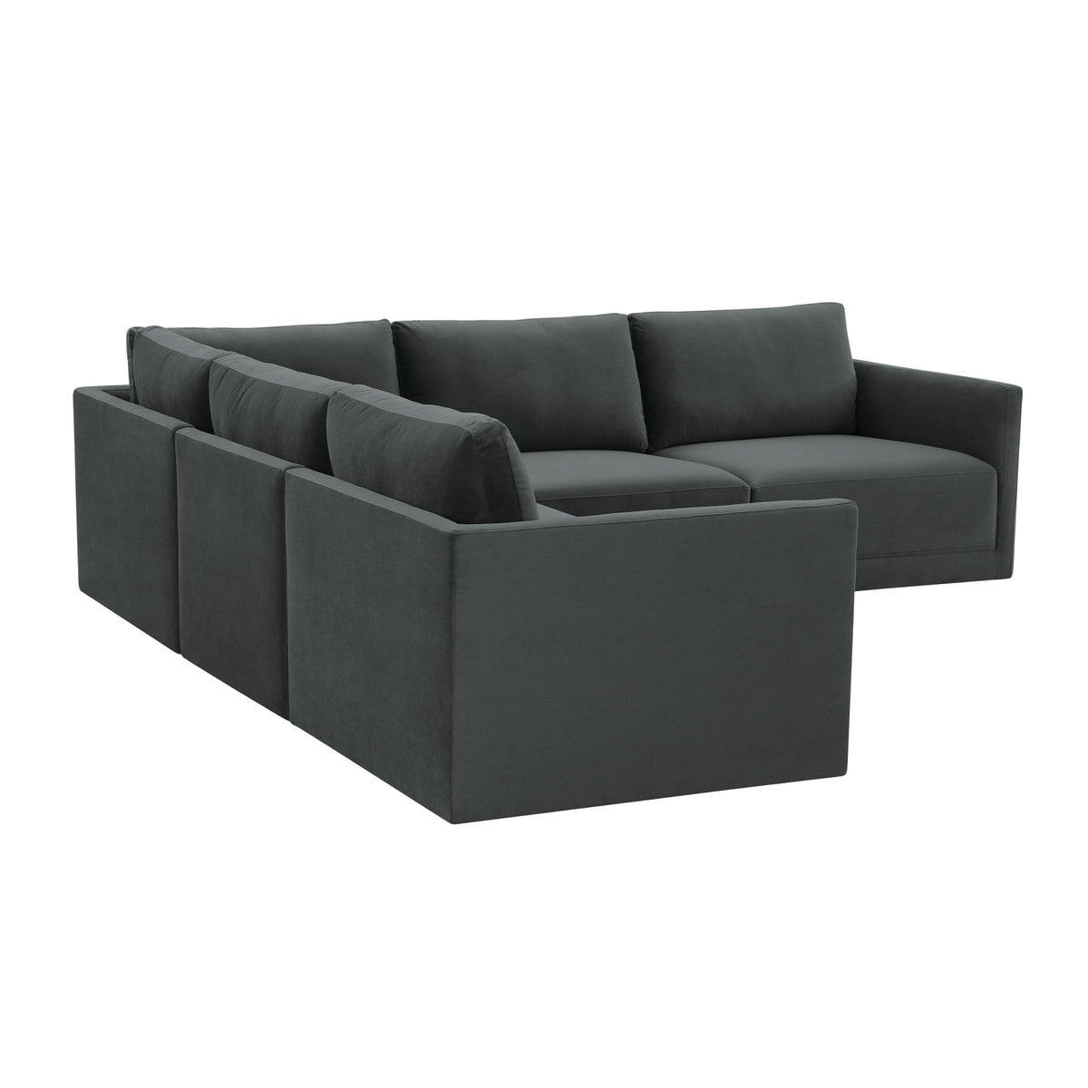 Willow Charcoal Modular L Sectional