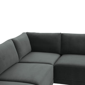 Willow Charcoal Modular L Sectional