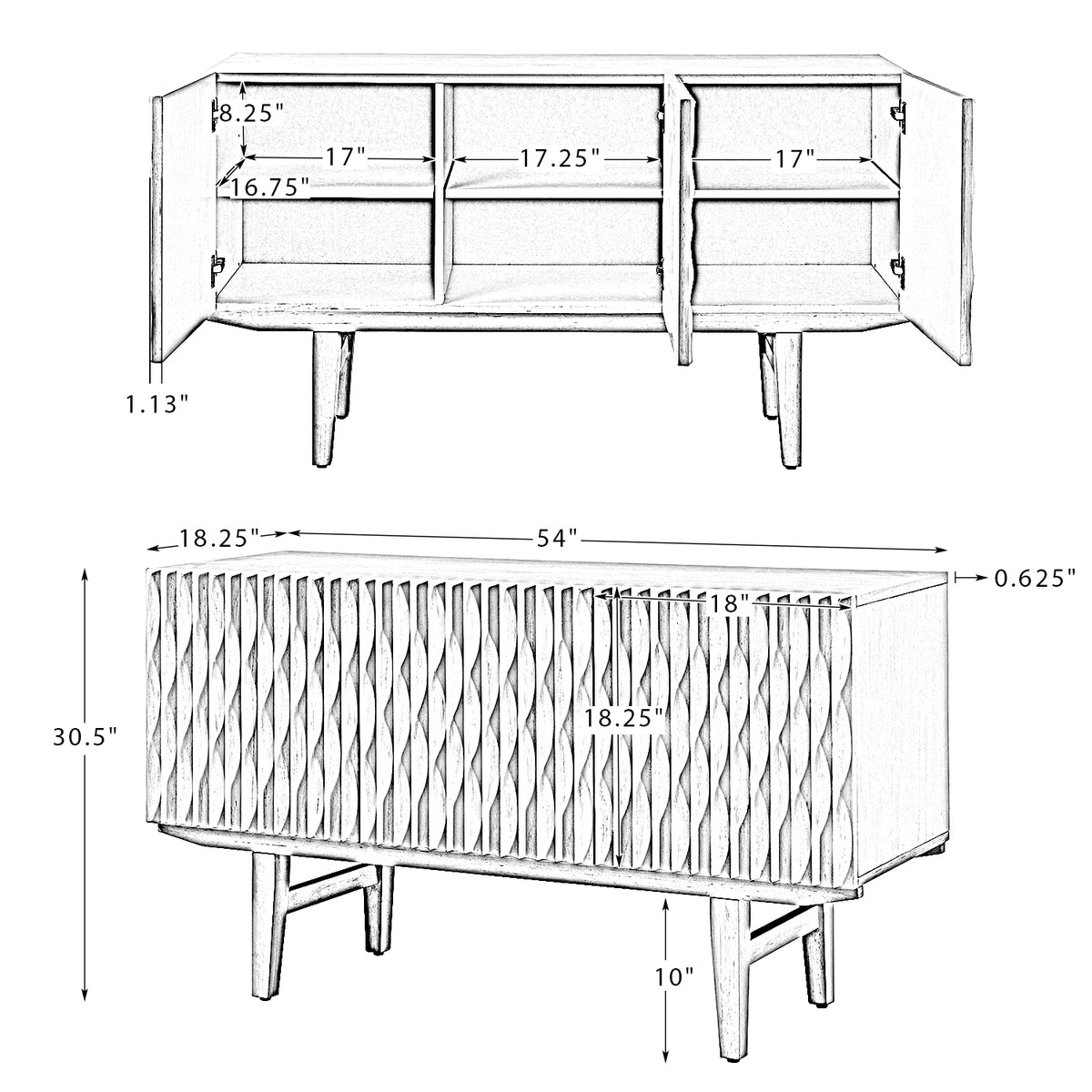 Braun Sideboard