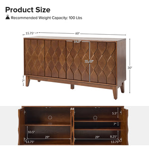 Jasper 4-Door Sideboard