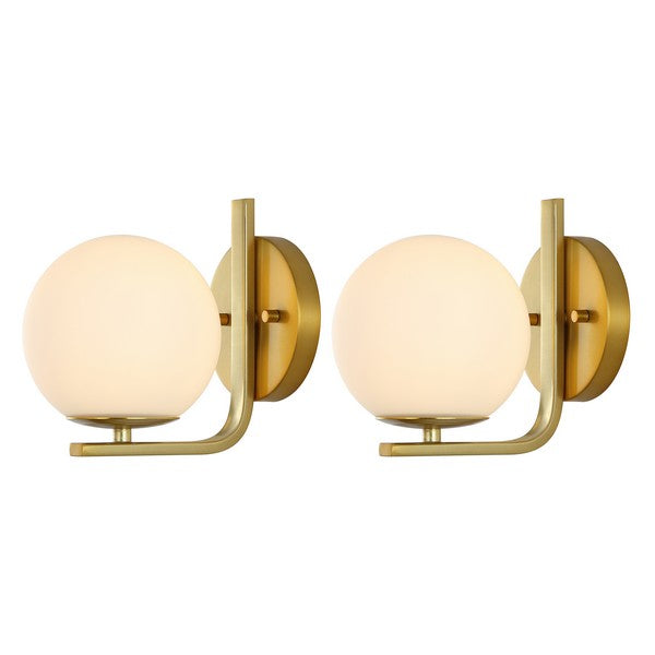 Oyster Wall Sconce Set of 2 (Gold)