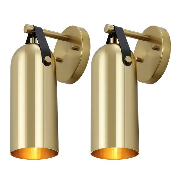 Denver Wall Sconce Set of 2 (Gold)