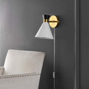 Bonner Wall Sconce (Black and White)