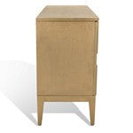 Dorielle Brass Covered Sideboard
