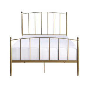 Gilda Metal Platform Bed Gold