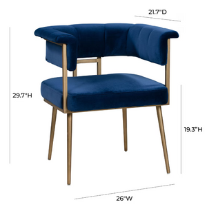 Astrid Velvet Dining Chair