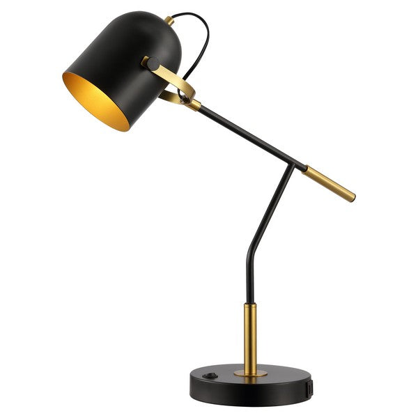 DEL MAR TABLE LAMP W/USB