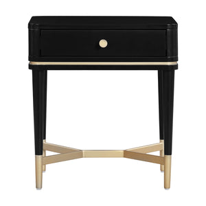 Julieta Black Nightstand