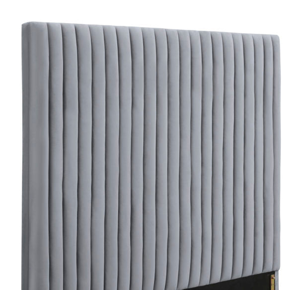 ADONNA GREY BED IN QUEEN