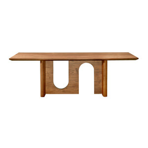 Satra Walnut Rectangular 92" Dining Table