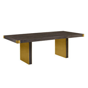 Selena Chocolate Brown Ash Dining Table by Inspire Me! Home Decor