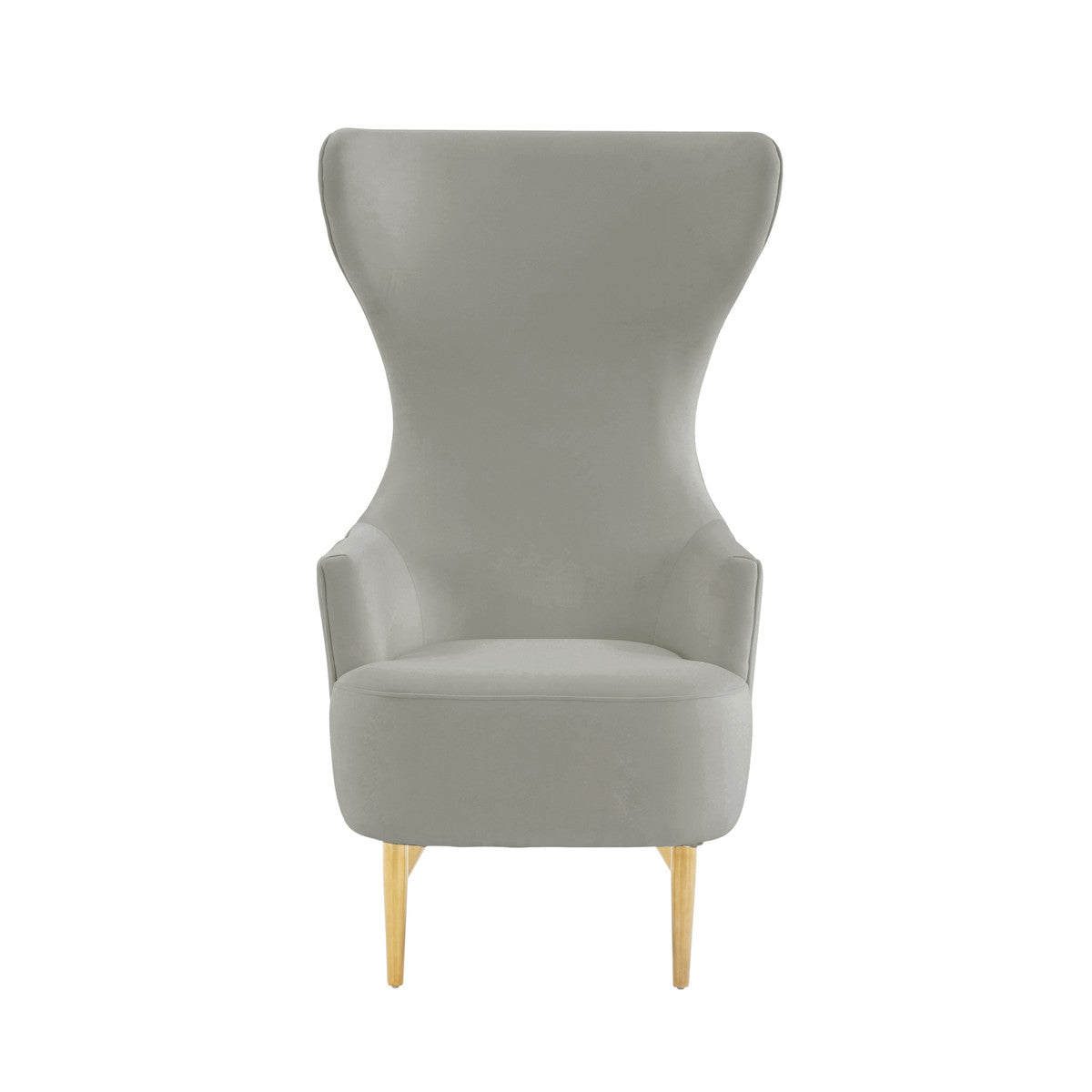 Julia Velvet Wingback Accent Chair