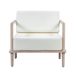 Emerson Cream Outdoor Lounge Chair