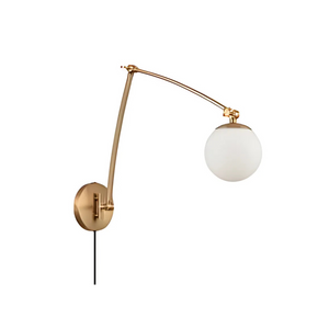 Caroline 19" 1-Light Swingarm Sconce
