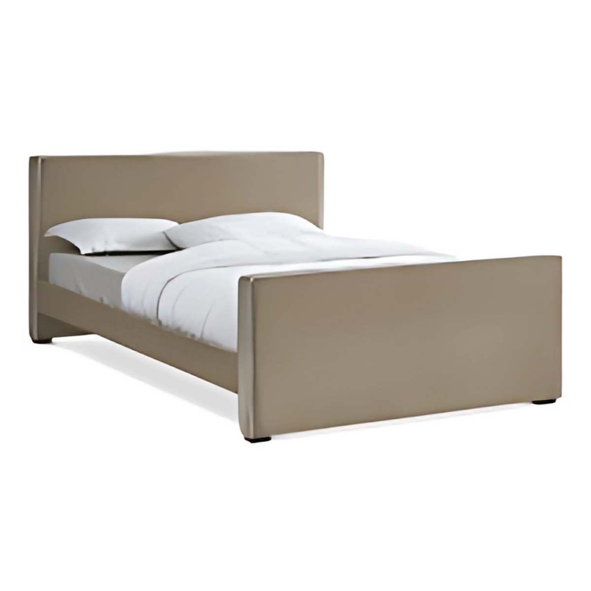 Battan Velvet Bed Beige
