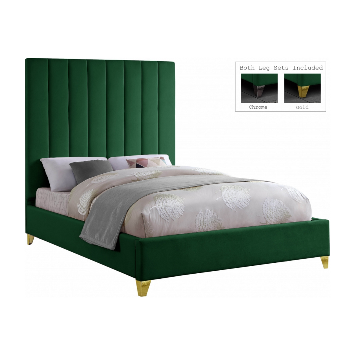 Meyer Channel Tufted Bed