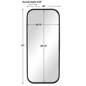 Concord Tall Mirror Black