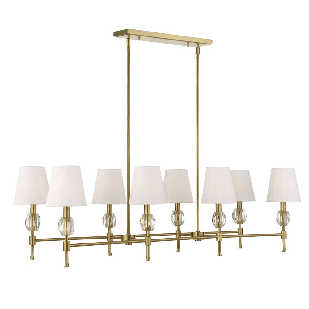 Uttermost Arques 8 Light Linear Chandelier