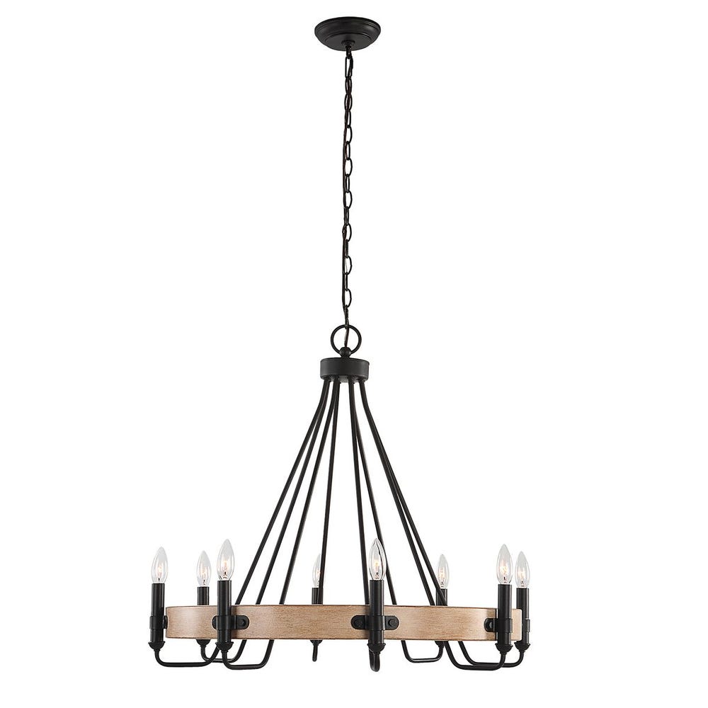 Deschutes 8 Lt Chandelier