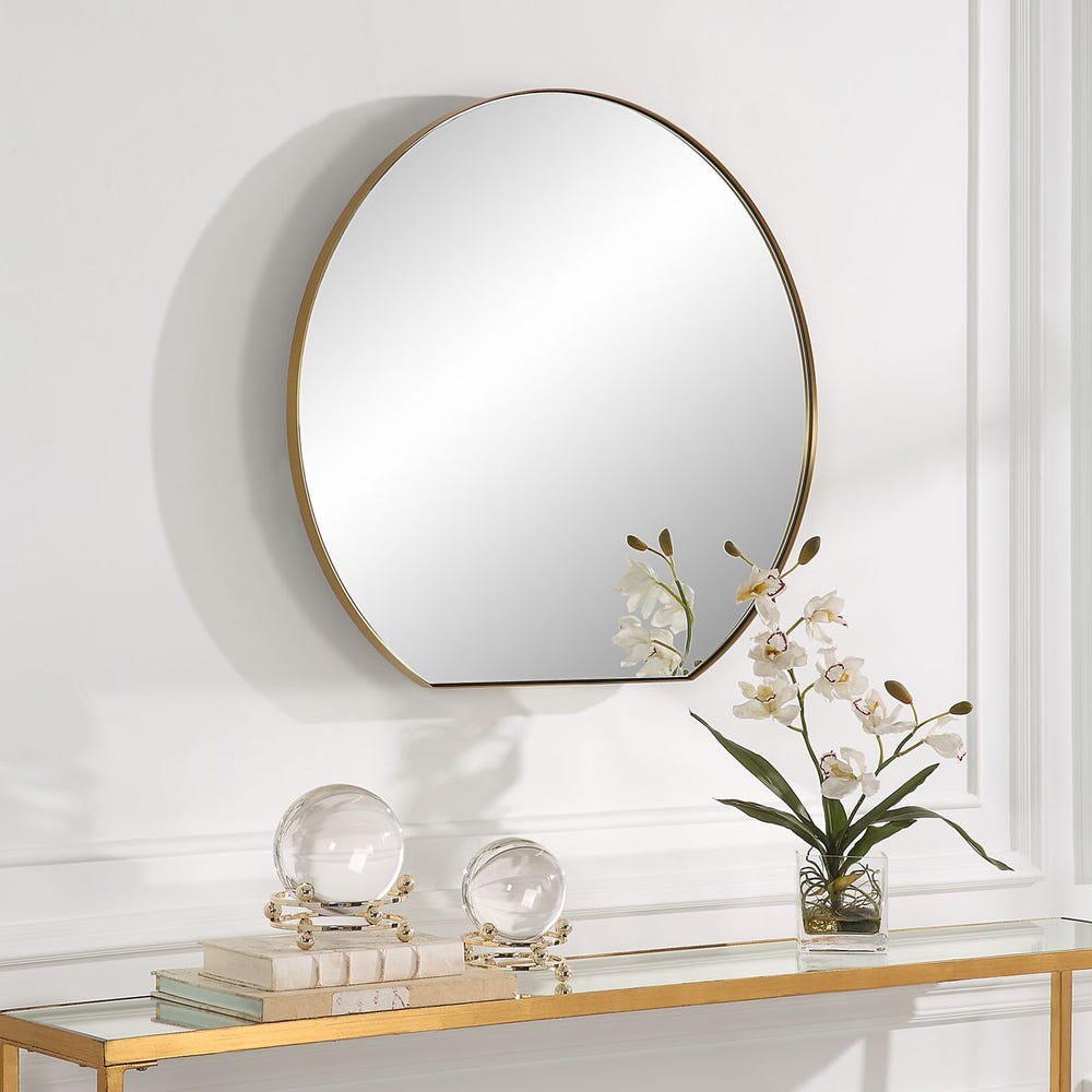 Cabell Small Mirror Brass