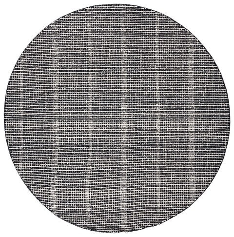 Dazed Black and Ivory Area Rug