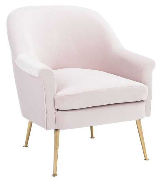 Defiant Velvet Accent Chair