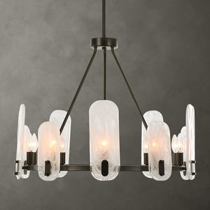 Ellipse 10 Lt Chandelier