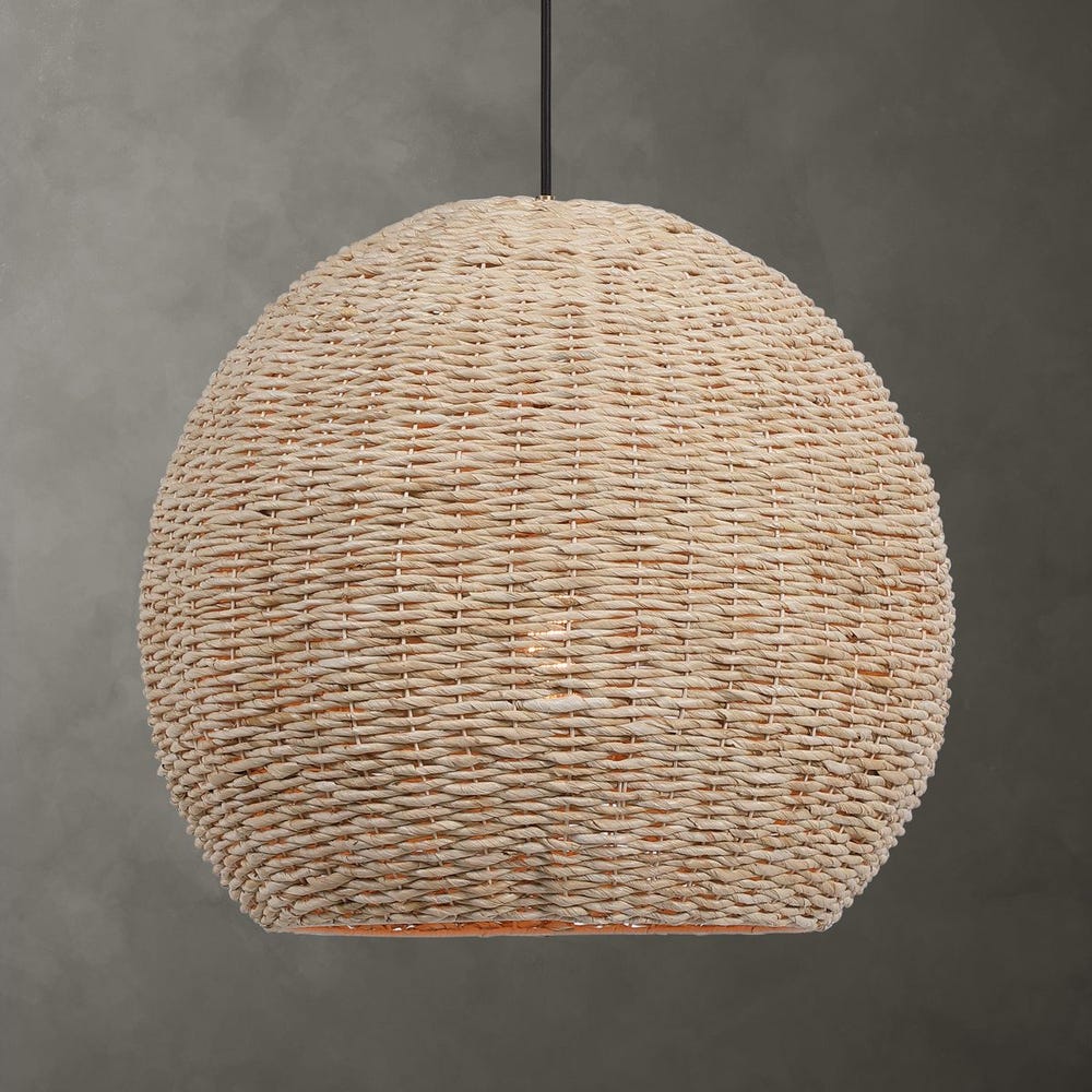 Seagrass Dome 1 Lt Pendant