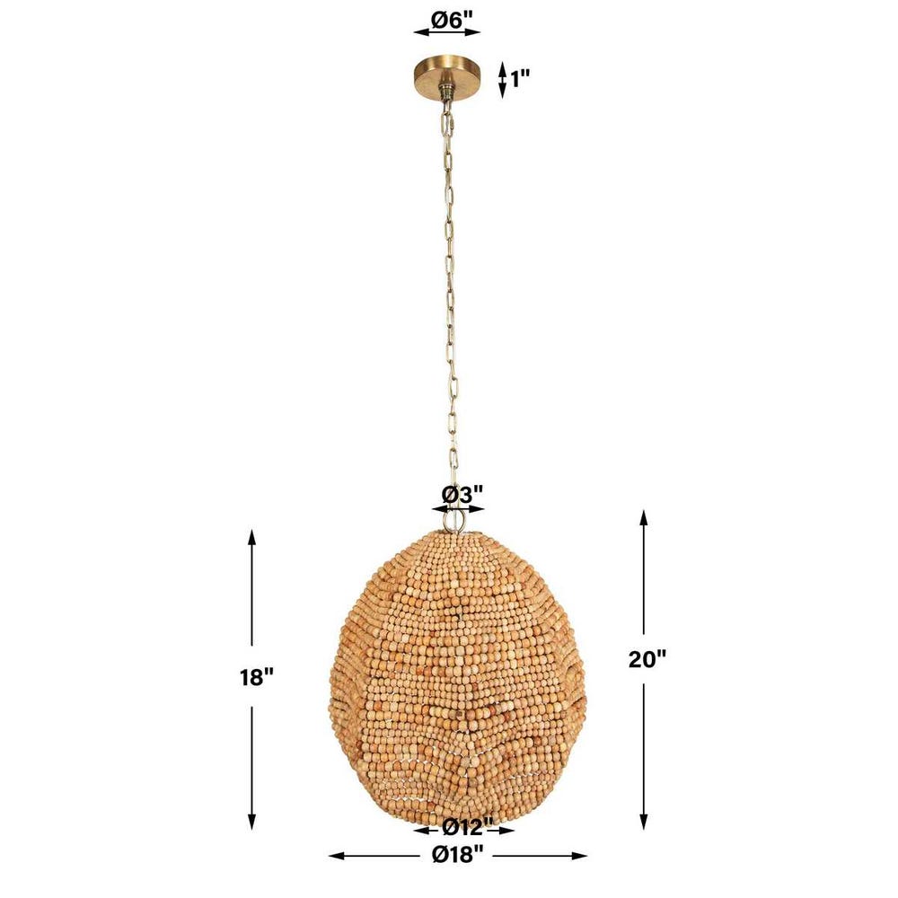 Kauri 1 Lt Pendant- Small