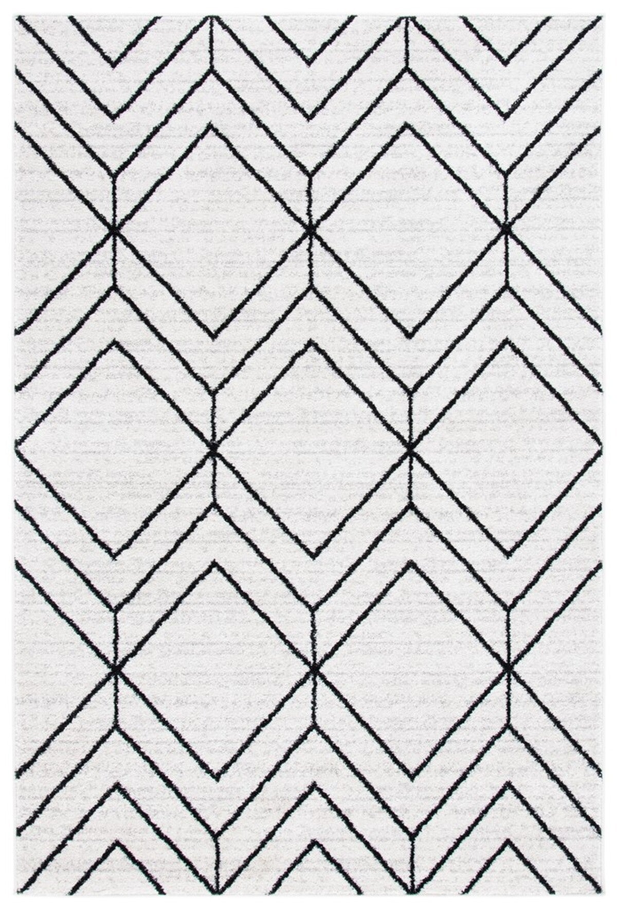 Renner Ivory &amp; Black  Area Rug