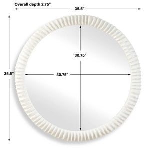 Akiko Round Mirror