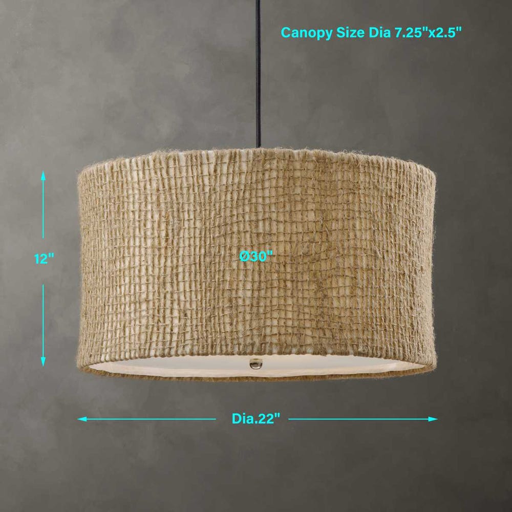 Burleson 3 Lt Pendant