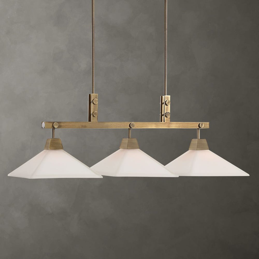 Brookdale 3 Lt Linear Chandelier