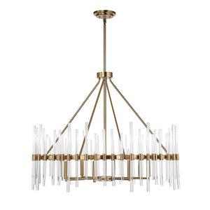 Crystal Stick 8 Lt Chandelier