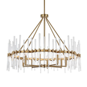 Crystal Stick 8 Lt Chandelier