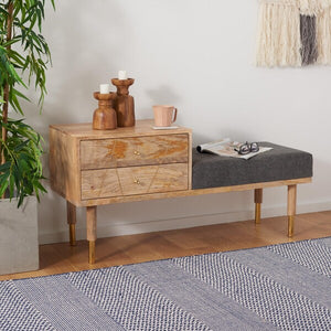 Hopkins 2-Drawer Bench