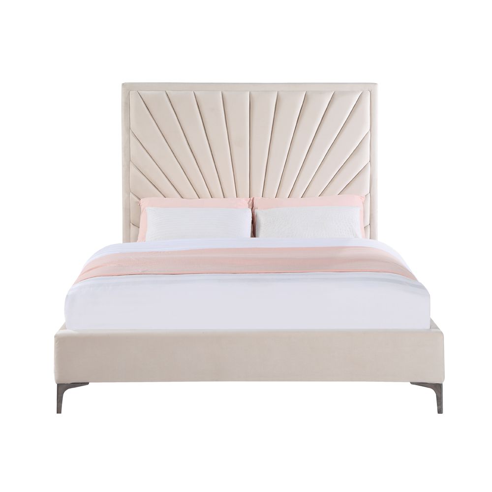 Risen Velvet Bed