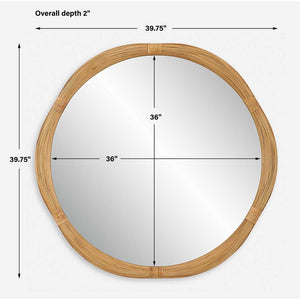 Salina Round Mirror