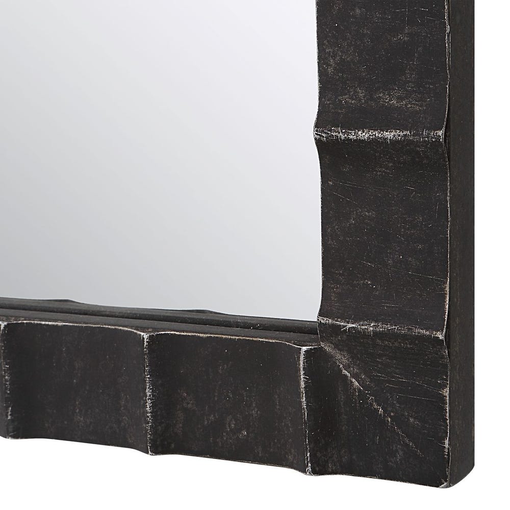 Dandridge Arch Mirror Black