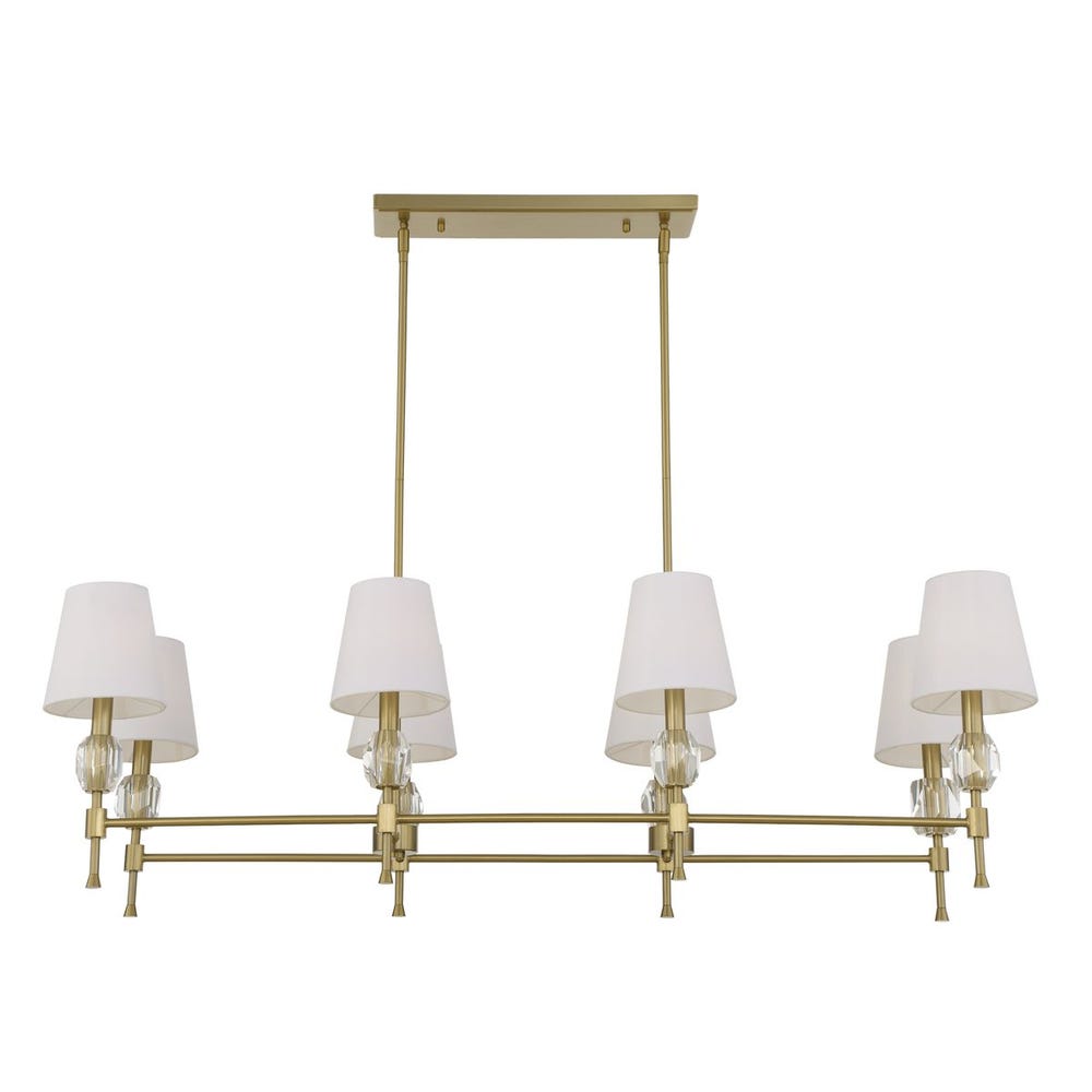 Uttermost Arques 8 Light Linear Chandelier