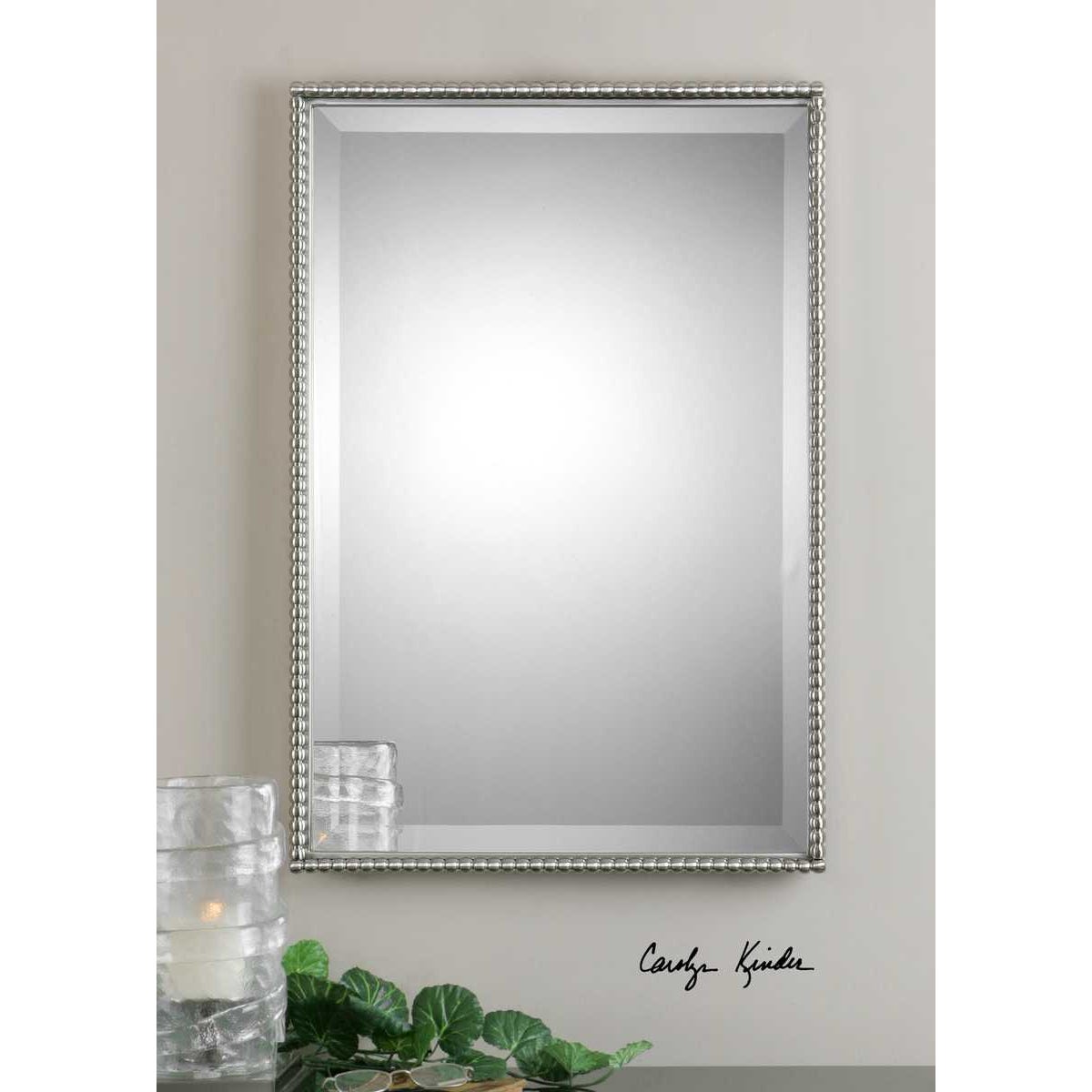 Sherise Vanity Mirror Nickel