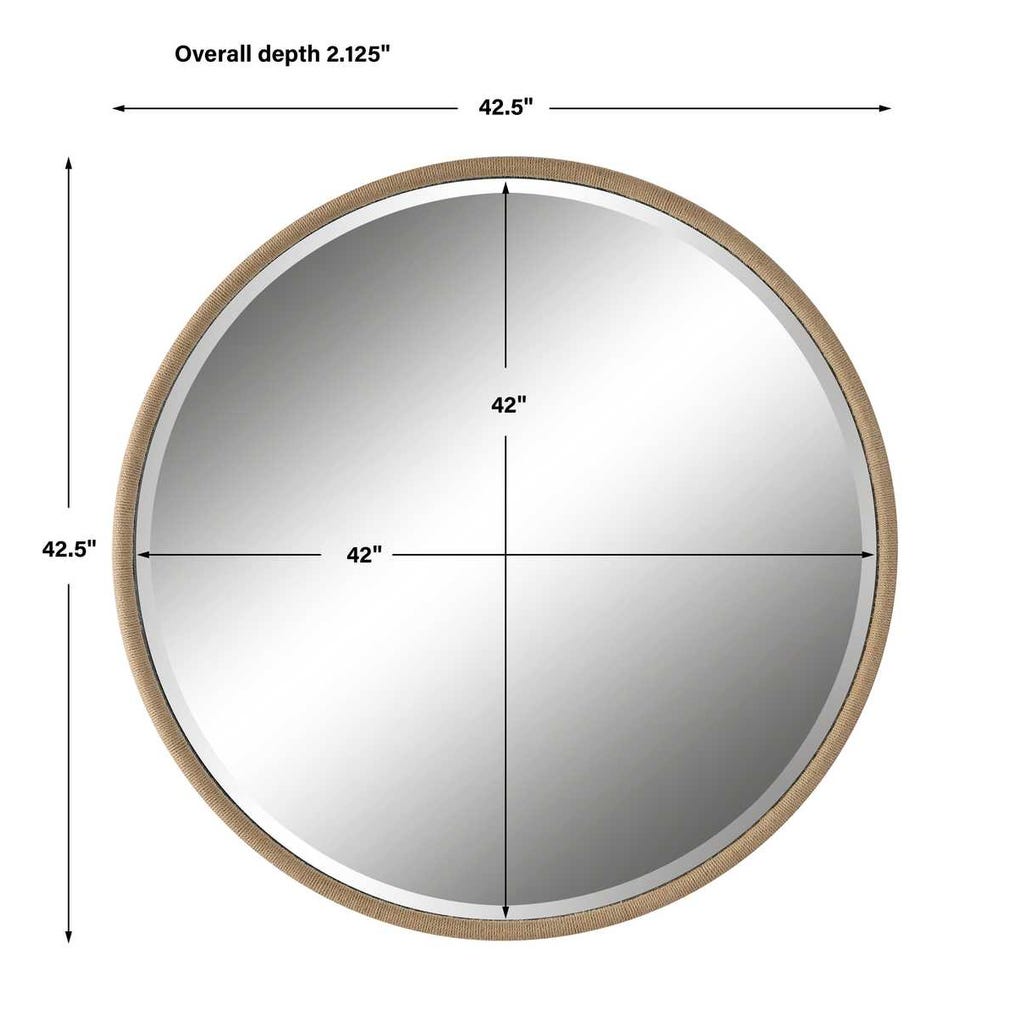 Ranchero Round Mirror