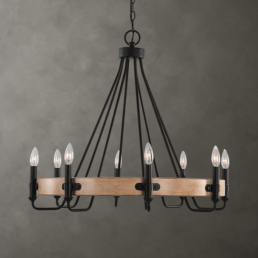 Deschutes 8 Lt Chandelier