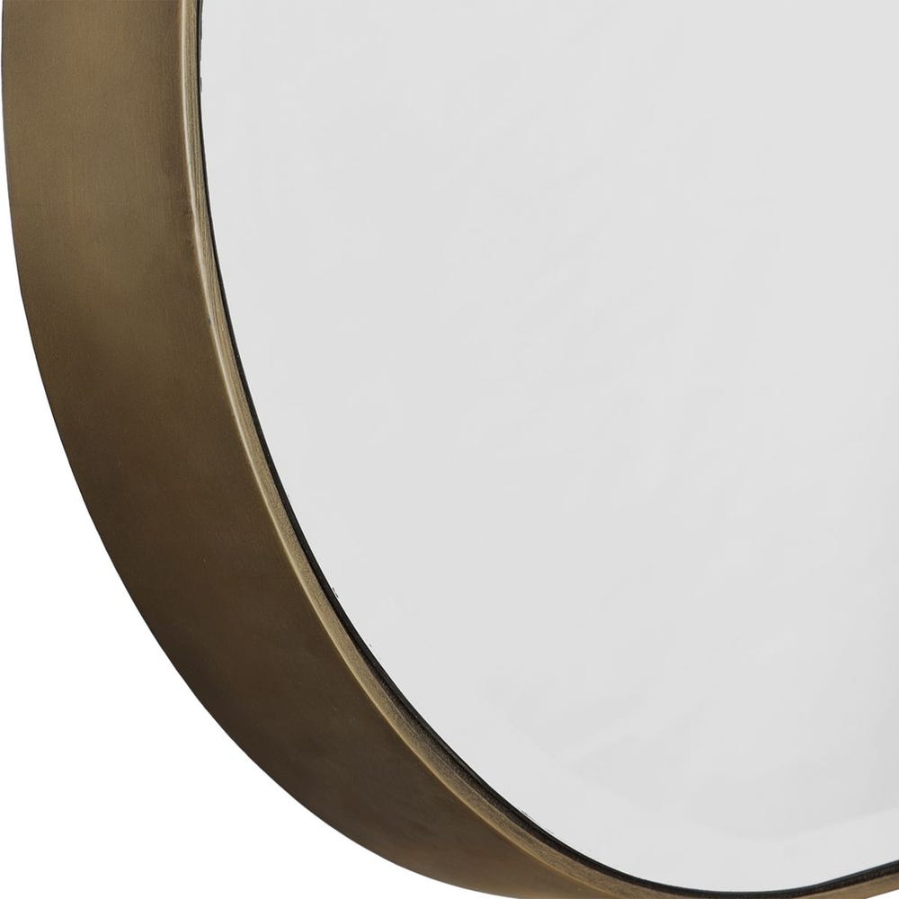 Lago Oval Mirror Gold