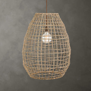 Cross Weave 1 Lt Pendant
