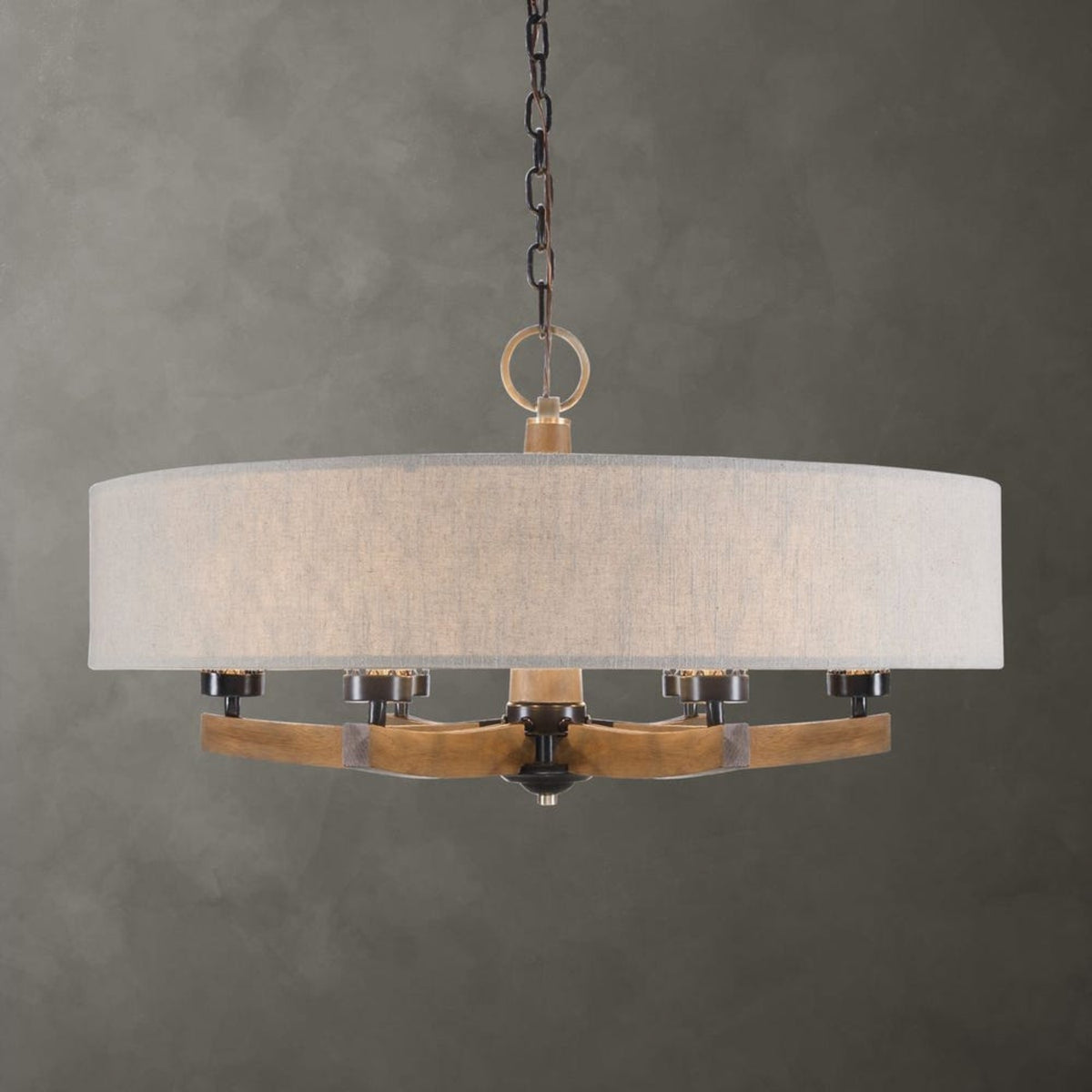 Woodall 6 Lt Chandelier