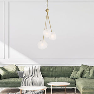 Geodesic 3 Lt Pendant